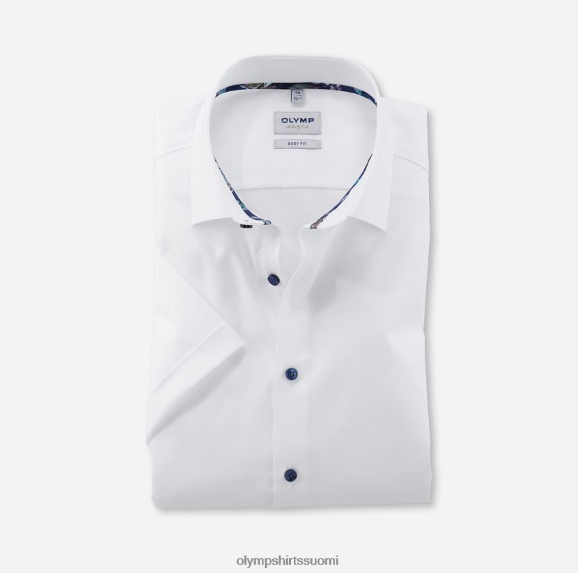 vaatetus OLYMP tason viisi body fit, bisnespaita, new york kent, valkoinen 24N6D345