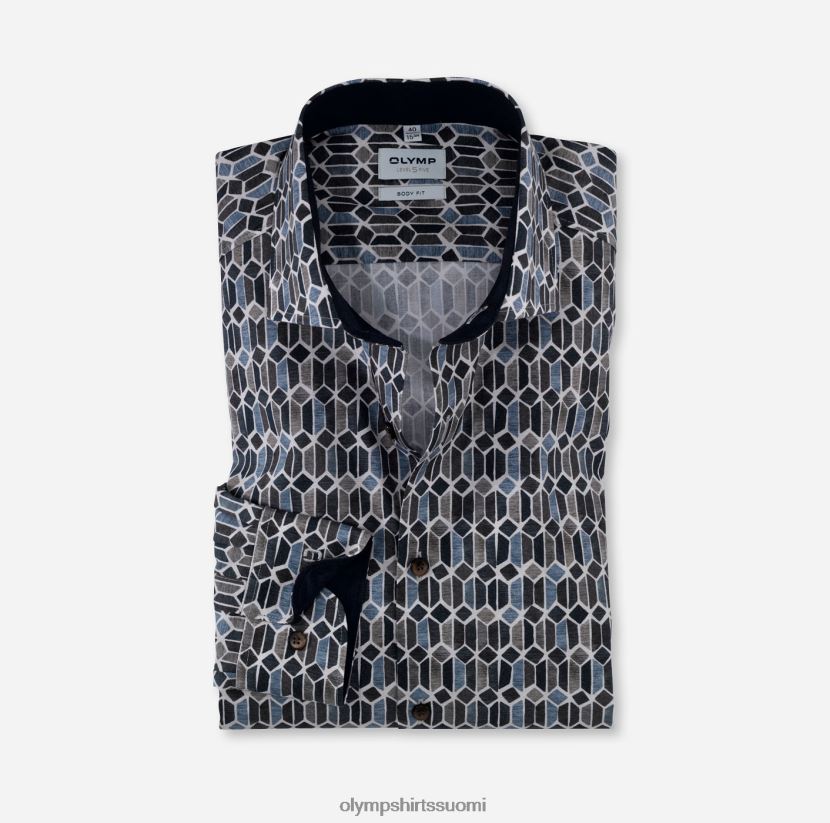 vaatetus OLYMP tason viisi body fit, bisnespaita, royal kent, luonnollinen 24N6D713