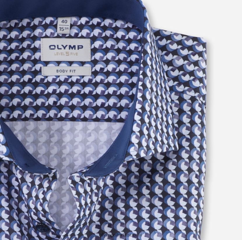 vaatetus OLYMP tason viisi body fit, bisnespaita, royal kent, meri 24N6D450