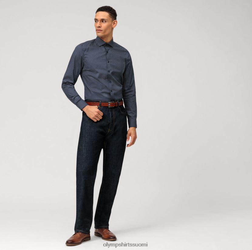 vaatetus OLYMP tason viisi body fit, bisnespaita, royal kent, meri 24N6D636