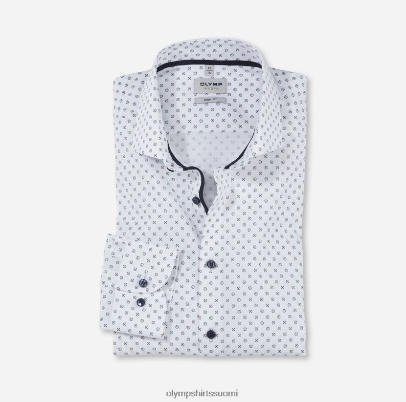 vaatetus OLYMP tason viisi body fit, bisnespaita, royal kent, punainen 24N6D524