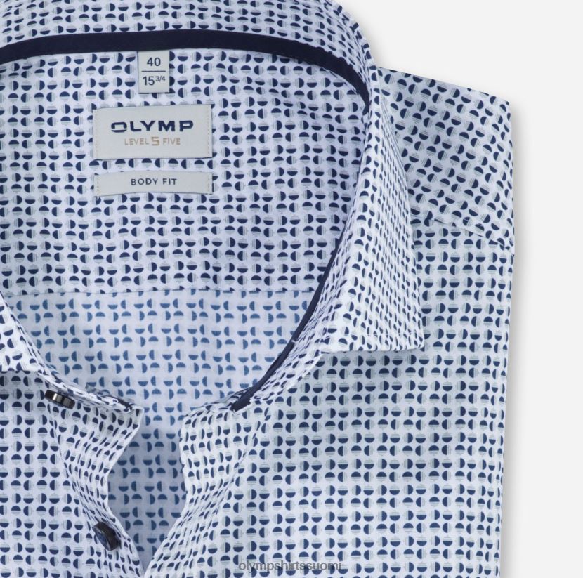 vaatetus OLYMP tason viisi body fit, bisnespaita, royal kent, taupe 24N6D668