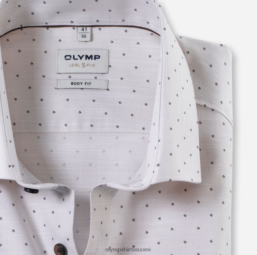 vaatetus OLYMP tason viisi body fit, business paita, pitkähihainen extra pitkä, moderni kent, luonnollinen 24N6D900