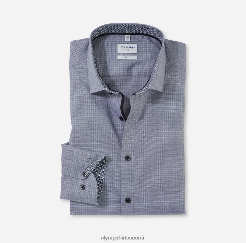 vaatetus OLYMP tason viisi body fit, business paita, pitkähihainen extra pitkä, moderni kent, musta 24N6D907