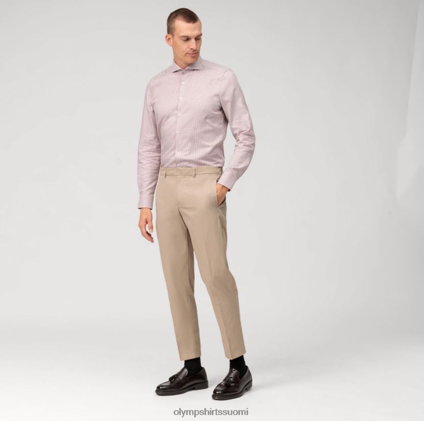 vaatetus OLYMP tason viisi body fit, työpaita, leikkaus, punainen 24N6D474