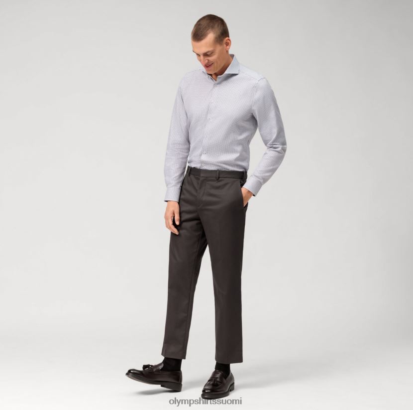 vaatetus OLYMP tason viisi body fit, työpaita, leikkaus, punaruskea 24N6D522