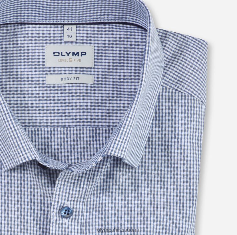 vaatetus OLYMP tason viisi body-istuvuus, bisnespaita, napin alla, taupe 24N6D788