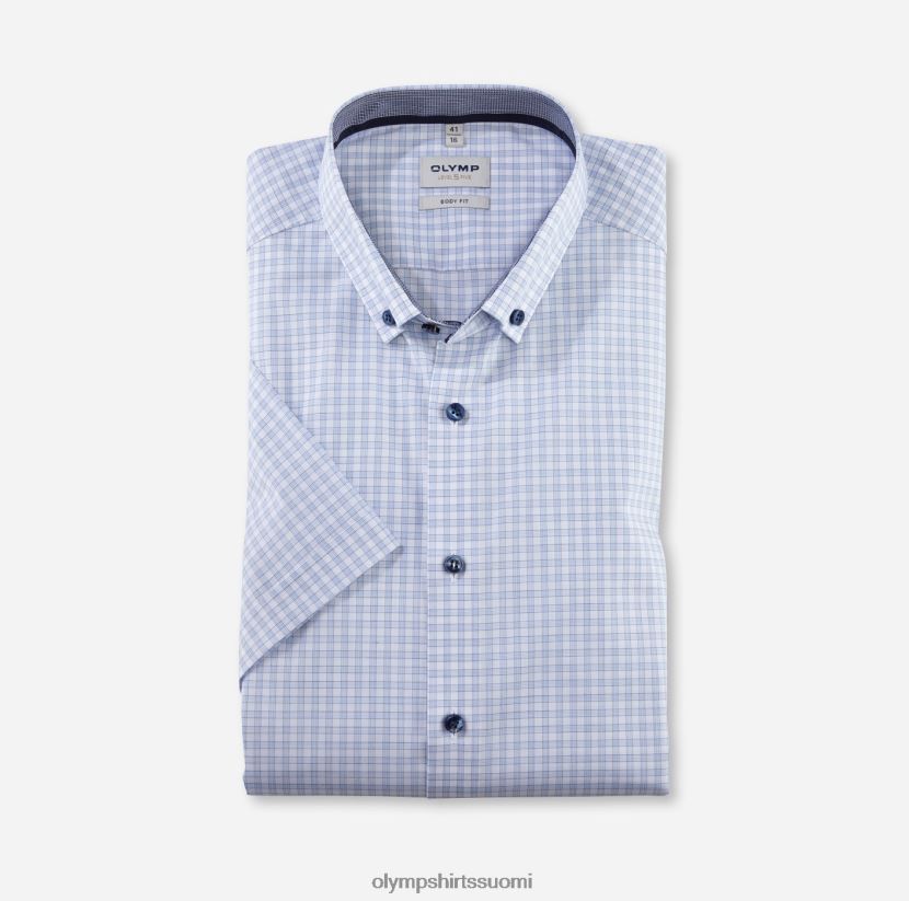 vaatetus OLYMP tason viisi body-istuvuus, työpaita, napitus, sininen 24N6D601