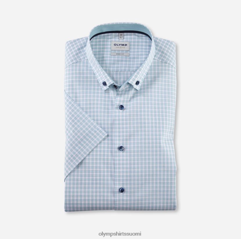 vaatetus OLYMP tason viisi body-istuvuus, työpaita, napitus, smaragdi 24N6D704