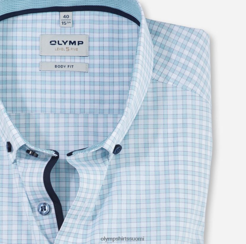 vaatetus OLYMP tason viisi body-istuvuus, työpaita, napitus, smaragdi 24N6D735