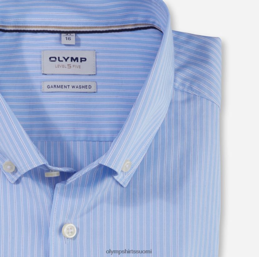 vaatetus OLYMP tason viisi vaate pesty body fit, bisnespaita, napitus, sininen 24N6D463