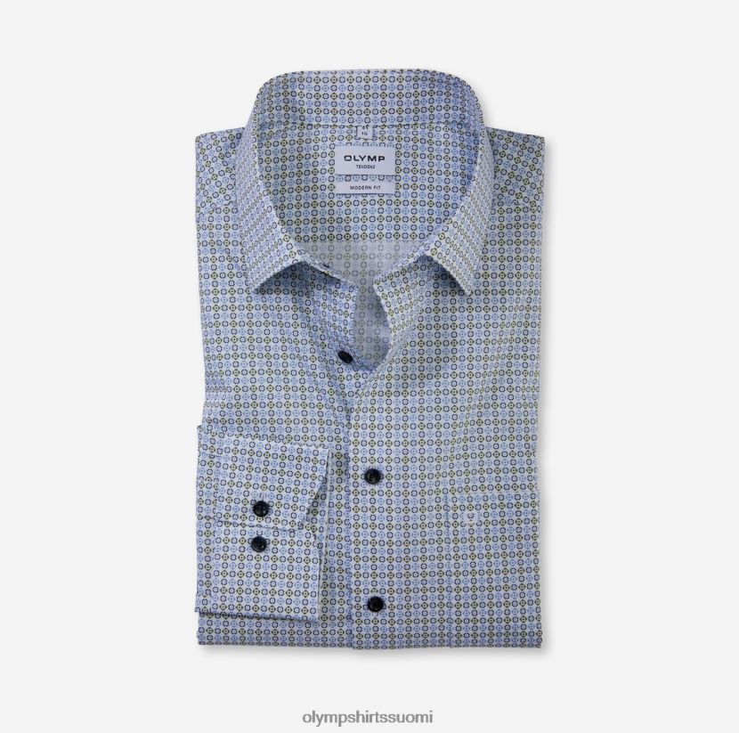 vaatetus OLYMP tendenz modern fit, bisnespaita, uusi kent, limenvihreä 24N6D1736