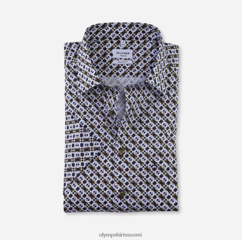 vaatetus OLYMP tendenz modern fit, bisnespaita, uusi kent, limenvihreä 24N6D1742