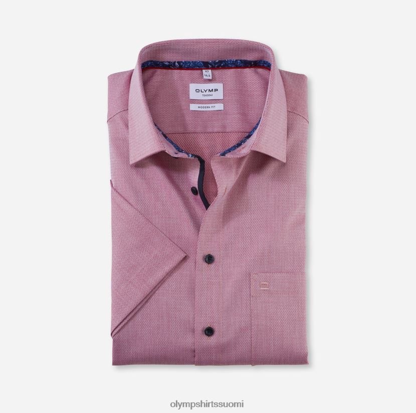 vaatetus OLYMP tendenz modern fit, bisnespaita, uusi kent, punainen 24N6D1722