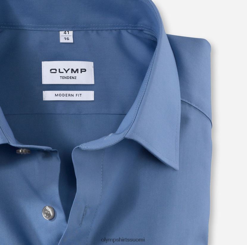 vaatetus OLYMP tendenz modern fit, bisnespaita, uusi kent, sininen 24N6D1746