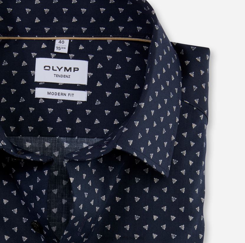 vaatetus OLYMP tendenz moderni istuvuus, bisnespaita, uusi kent, luonnollinen 24N6D1730