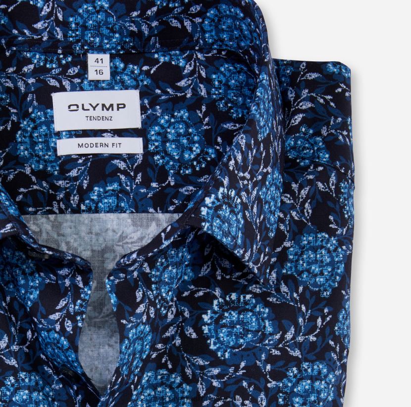 vaatetus OLYMP tendenz moderni istuvuus, bisnespaita, uusi kent, meri 24N6D1729